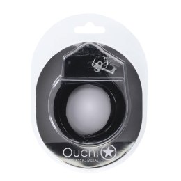 Classic Metal Handcuffs - Black Ouch!