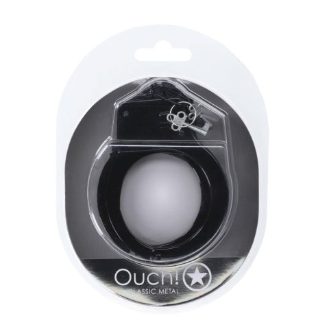 Classic Metal Handcuffs - Black Ouch!