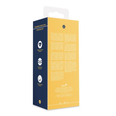 Kegel Ball Exercise Set - Lemonade Yellow Loveline