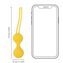 Kegel Ball Exercise Set - Lemonade Yellow Loveline