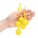 Kegel Ball Exercise Set - Lemonade Yellow Loveline