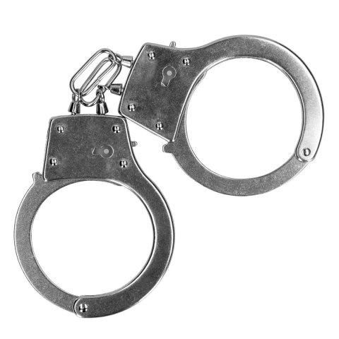 Metal Hand Cuffs - Silver Ouch!