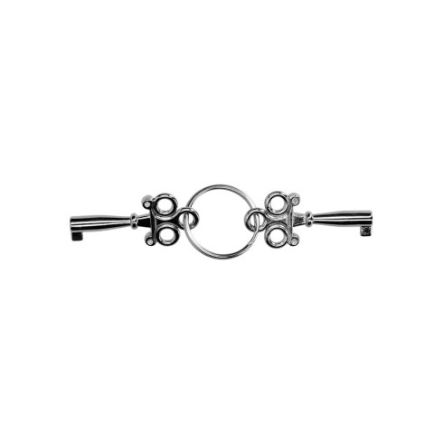 Metal Hand Cuffs - Silver Ouch!