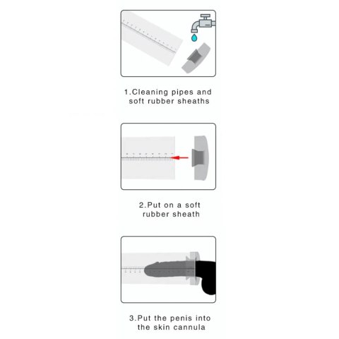 Silicone Pump Sleeve - Medium Pumped