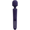 VIVE - Kiku - Rechargeable Double Ended Wand with Innovative G-Spot Flapping Stimulator - Purple Vive