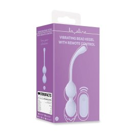 Vibrating Bead Kegel with Remote Control - Lavender Loveline