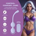 Vibrating Bead Kegel with Remote Control - Lavender Loveline