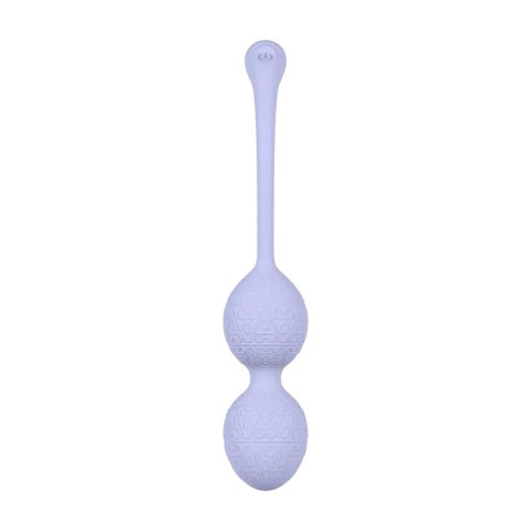 Vibrating Bead Kegel with Remote Control - Lavender Loveline