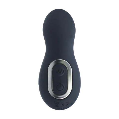 Vibrating and Thrusting Silicone Prostate Massager - Black Levelz