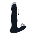 Vibrating and Thrusting Silicone Prostate Massager - Black Levelz
