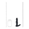 Vibrating and Thrusting Silicone Prostate Massager - Black Levelz