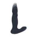 Vibrating and Thrusting Silicone Prostate Massager - Black Levelz