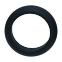 Wide O Silicone Cockring - S - 30mm - Black Levelz