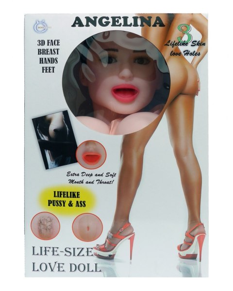 Lalka 3D realistyczna dmuchana cyberskóra wibracje Boss Series LaLa