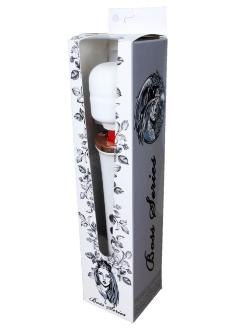 Masażer łechtaczki bardzo mocny orgazm 10 trybów USB biały Boss Series Magic