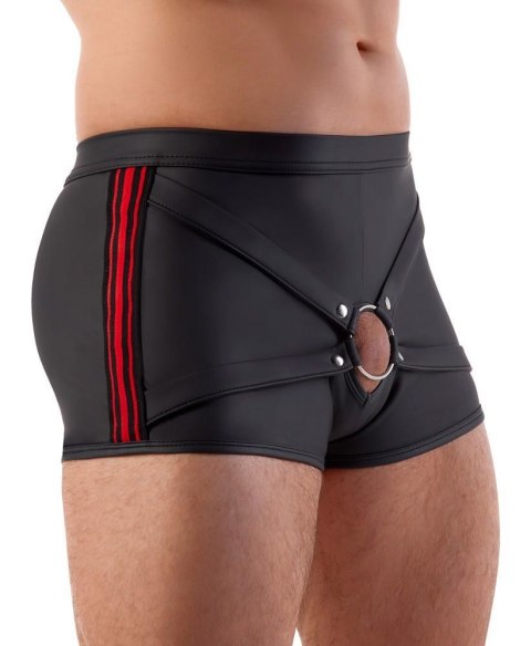 M. Pants black/red M Svenjoyment