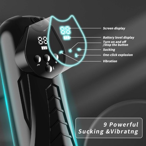 LUXURY Masturbator, PREMIUM RECHARGEABLE MULTIFUNCTIONS 04 B - Series Power