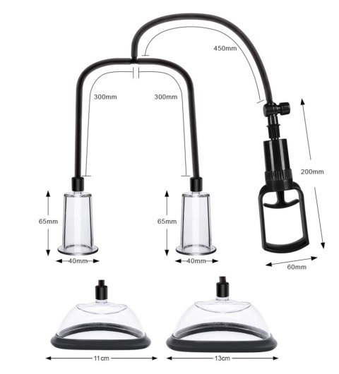 Pompka- PASSION FEMALE PUMPS SET B - Series Power