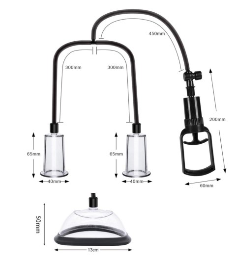 Pompka- PASSION FEMALE PUMPS SET B - Series Power