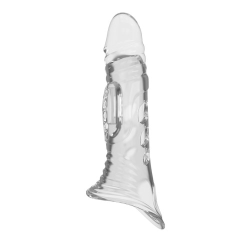 Pretty Love Penis Sleeve 8.7" Extender - Clear Pretty Love