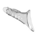 Pretty Love Penis Sleeve 8.7" Extender - Clear Pretty Love