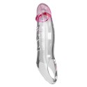 Pretty Love Penis Sleeve - Damell Clear Pink Pretty Love