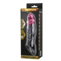 Pretty Love Penis Sleeve - Damell Clear Pink Pretty Love