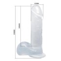 BAILE - DONG Realistic dildo ( clear/pink/purple ) BAILE