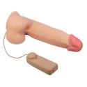 BAILE - Sliding Skin 8,5'' Flesh Vibration Bendable Suction base TPR ABS BAILE