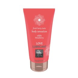 Jadalny żel nawilżający lubrykant 75 ml truskawka Hot