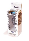 Plug korek analny stalowy z kryształem 2,7cm niebieski Boss Series HeavyFun