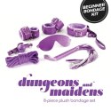 CRUSHIOUS DUNGEONS & MAIDENS BDSM KIT PURPLE Crushious