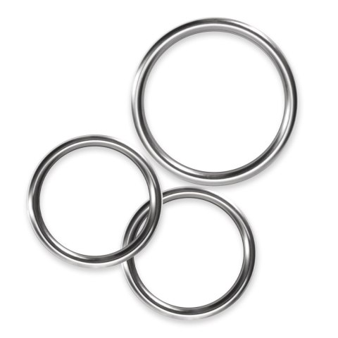 CRUSHIOUS METALEROS 3 METAL COCKRING SET Crushious