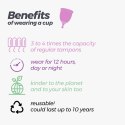 CRUSHIOUS MINERVA XS MENSTRUAL CUP WITH POUCH Crushious