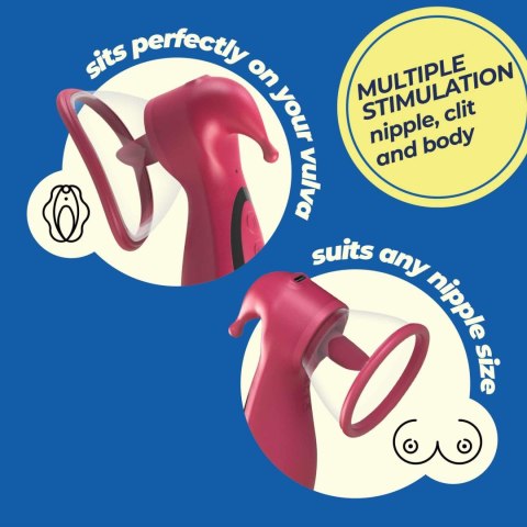 CRUSHIOUS SACI CLITORAL AND NIPPLE STIMULATOR WITH SUCTION Crushious