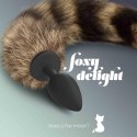 FOXY DELIGHT SILICONE ANAL PLUG WITH TAIL CRUSHIOUS Crushious