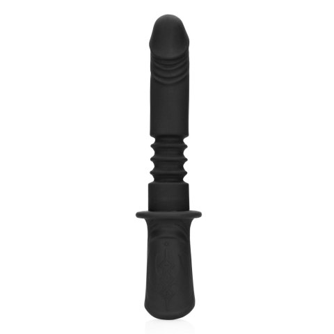 Hand Held Vibrating and Thrusting Sex Machine - Black Ouch!