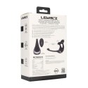 Remote Control Vibrating Silicone Tri O Cockring with Prostate Stimulator - Black Levelz