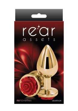 Rose Buttplug Medium Red NS Novelties