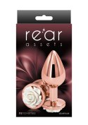 Rose Buttplug Medium White NS Novelties