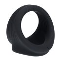 Silicone Cock and Ball Harness - Black Levelz