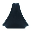 Silicone Cock and Ball Harness - Black Levelz
