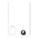 Silicone Cock and Ball Harness - Black Levelz