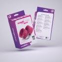 TOUGH LOVE VELCRO HANDCUFFS WITH EXTRA 40CM CHAIN CRUSHIOUS PINK Crushious