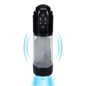 TechnoThrust - Automatic Waterproof Masturbator Pump - Black Pumped