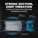 TechnoThrust - Automatic Waterproof Masturbator Pump - Black Pumped