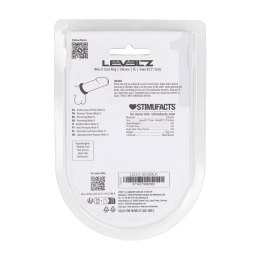 Wide O Silicone Cockring - XL - 50mm - Black Levelz