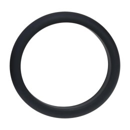 Wide O Silicone Cockring - XXL - 55mm - Black Levelz