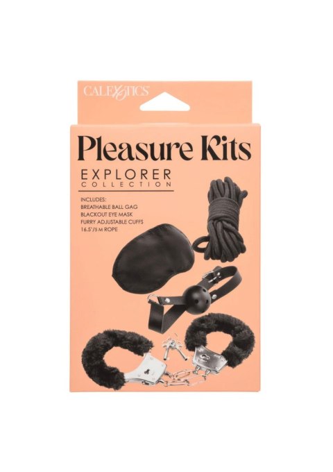 Zestaw bondage Explorer Collection Calexotics czarny CalExotics