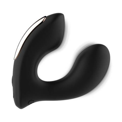 Rosy Gold - Wearable Vibrator with Luxury Charging Case - Black Rosy Gold